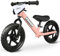 KRIDDO Bicicletta senza pedali 2 anni, Balance Bike età 18 mesi a 5 anni, 12 pollici bici senza pedali con targa personalizzabile (3 set di adesivi inclusi), regalo per 2-3 ragazzi ragazze, Rosa