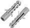 Expansionsbolzen 100 stücke 5x25mm Kunststoff Ankerbolzen Expansion Rohrsäule Beton Wandstecker Rahmenbefestigungen Röhre grau Fit für 3mm Schraube