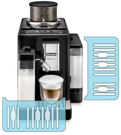 3 x Schutzfolie kompatibel für DeLonghi Rivelia EXAM 440.55-440.35 - 441.55 - alle Rivelia Modelle - Abtropfblech - Tassenablage - Abstellblech