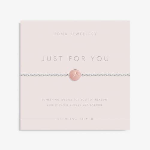 Joma Jewellery Sterling Silver 'Just For You' Bracelet