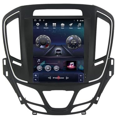 HIBIYA Android 13 Car Stereo for Opel Insignia 2014-2018,9.7 Inch IPS Touch Screen Bluetooth Car Radio Head Unit with Wireless Carplay/Android Auto/FM Radio/Steering Wheel Controls(TS1 4-Core 1G+16G)