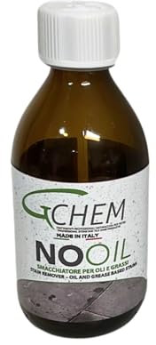 Smacchiatore Professionale Rimuovi Macchie di Olio e Grasso da Marmo, Cotto, Pietra e Cemento - smacchiatore efficace per rimuovere macchie di olio e grasso da qualsiasi superficie in pietra