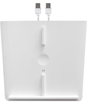 WEXIZU Model3 Car Charger Carbon Fiber, for Tesla, Model 3 Accessories Usb Car Charge Ports Dual Fast, for Tesla, Model 3 Wireless Charger 2020 Car Wireless Charging Pad(White)