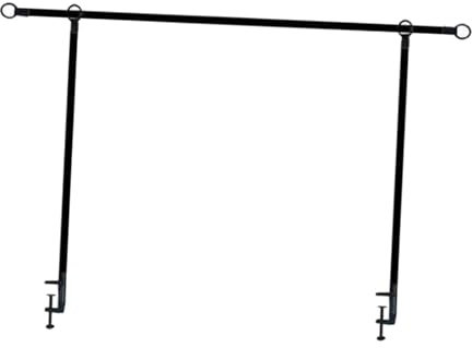AWHAO over The Table Rod Stand with Clamps Table Top Arch Frame,Adjustable Backdrop Stand for Anniversary Wedding Party Birthday