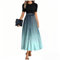 Robe Demoiselle d'honneur Vert Sauge Femme Ete Fond De Vetement Longue Portefeuille Robe Soiree Femme Princesse Fille 4 Ans Demoiselle d'honneur Rose D Ete 12 Longue Chic (2-Cyan,S)