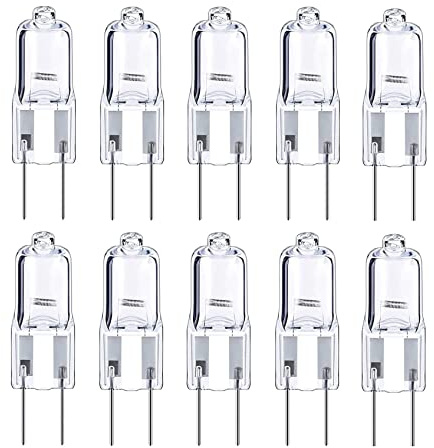 ShuoHui G6.35 Lampe 20W Halogen birne Dimmbar Niedervoltlampe 12V GY6.35 Glühbirne Warmweiß 2700K Halostar Beleuchtung 360° Abstrahlwinkel Halo 20 watts (5)