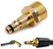 Pressure Washer Adapter, M22 14MM Fitting Hose Connector, Compatible with Karcher K1~K7 Pressure Washer Gun, Pressure Washer Hose Adapter with Quick Connect Hose Fittings, Durable and Leak-Proof