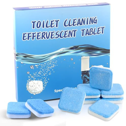 40 WC-Reiniger Tabs Toilette, WC Reiniger Extra Stark für intensive Sauberkeit in der Toilette