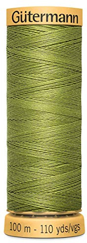 Gutermann Natural Cotton 100m Quilting Sewing Machine Sewing Thread Green - 8944