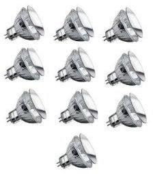 10x Paulmann Security Leuchtmittel MR16 GU5,3 50W 50 Watt 12V Halogen Neu