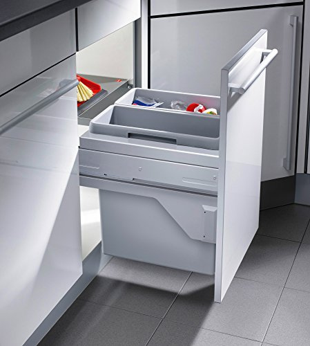Hailo Easy Cargo S 45/2 Abfallsystem Frontauszug Vollauszug / 2x19 Liter / 45 cm