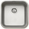 Teka BE 40.40 Plus - Fregadero Bajo Encimera, 1 Cubeta, para Mueble de 50cm, Cubeta de Acero Inoxidable, Fácil Instalación, Diseño Moderno, Color Acero Inoxidable