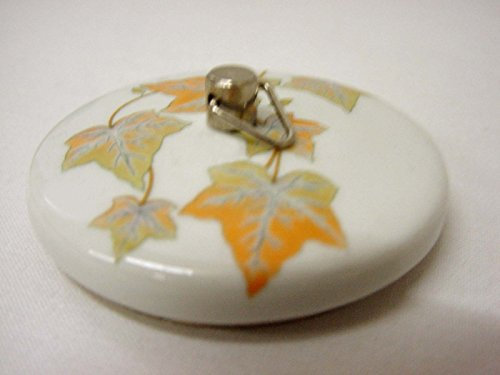 TAPON BAÑERA Lavabo BIDE Fregadero Standard Porcelana Hiedra Naranja