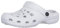 Brandsseller Damen Clog Badeschuh Gartenschuh Freizeitschuh (Weiß, EU Schuhgrößensystem, Erwachsene, Numerisch, M, 37)