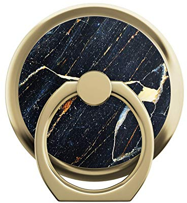 IDEAL OF SWEDEN Praktische Ringhalterung für einen bequemen Griff an Ihrem Telefon. Magnetisch und kompatibel mit allen magnetischen Handyhüllen. Ringständer oder Telefonring (Port Laurent Marble)