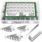 MUOIVG 1080Pcs M2 M3 M4 Viti a Brugola in Acciaio Inox Esagonale Testa a Bussola Viti Dadi Rondelle Assortimento Kit,con scatola portaoggetti, Chiave esagonale,Filettatura macchina