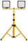 Maclean MCE583 Trípode para Reflectores Stand Soporte de Iluminación Telescopio Altura Ajustable 62-150 (Soporte + 2X Lámparas 50W 4000lm)
