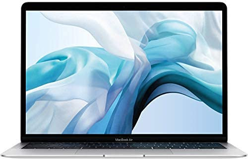 2019 Apple MacBook Air Retina with Intel 1.6 GHz Core i5 chip (13-inch, 8GB RAM, 128GB SSD Storage) Qwerty US Silver (Ricondizionato)