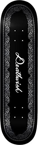 Skate-Deck Paisley Script 8,5 x 32 cm