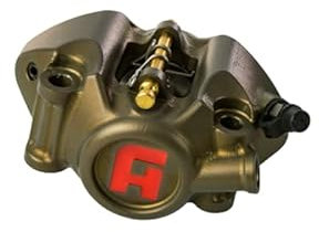 Pinza freno destra radiale Accossato Ricavata CNC Monoblocco Interasse 60 mm Per Moto 3