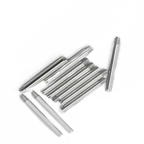 TECKEEN 1 Packung Uhrenarmband-Reparatur-Schraubstifte, Glieder-Uhrenarmband-Ersatzwerkzeug für Rolex, 13.6*1.7mm, Sportlich