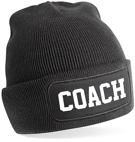 TeeDesign Coach Mütze Geschenkidee Geburtstag für Herren Damen Sport Fußball und Mister - Coachhut, coah, One size