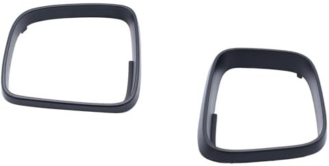 SHLPDFM 1 Paar Spiegelrahmen Außenspiegel Abdeckung Rahmen Trim für Transporter T5 Caddy 2003-2010(Rechts + Links)