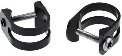 Bicycle Brake Lever Clamp with Aluminum Alloy Material， Cycling Bar Clamp for Sram Avid E7 E9 X0 Guide R RS RSC Code and More Compatible Models (2Pcs)