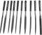 XYWHPGV Lime per zigrinatura ad ago con manico in plastica nera per utensili manuali (10 pezzi)(8408e 53504 b229b 9d8f8 4dfd0 778cb