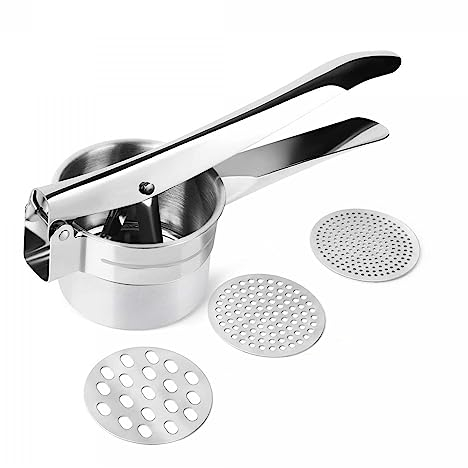 Kartoffelpresse aus Edelstahl Herzberg HG8111