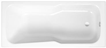 Bette Set Badewanne, 170 x 75 x 38 cm, Farbe: Weiß mit Antirutsch Sense