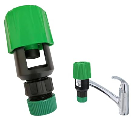 Tap Hose Connector,Kitchen Tap Hose Connector,Hose Tap Connector,Indoor Outdoor Faucet Sink Hosepipe Connectors Mixer,Universal Water Hose Adapter Pipe For Fitting Kitchen Garden Bathroom Attachments
