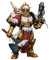 HiPlay JoyToy Warhammer 40K 1:18 Escala coleccionable Figure: Blood Angels Commander Dante Action Figures JT8575