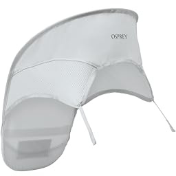 Osprey Poco Kindertrage Rucksack Sunshade, Silber