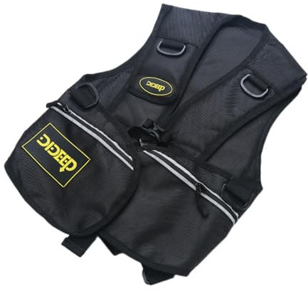 Ronyme Tauchtankweste, Tauchjacke für 2-Liter-Tank, tragbare Tauchweste, Tauchen, Schnorcheln, Schwimmen, Lernen, Segeln, Tankgeschirre