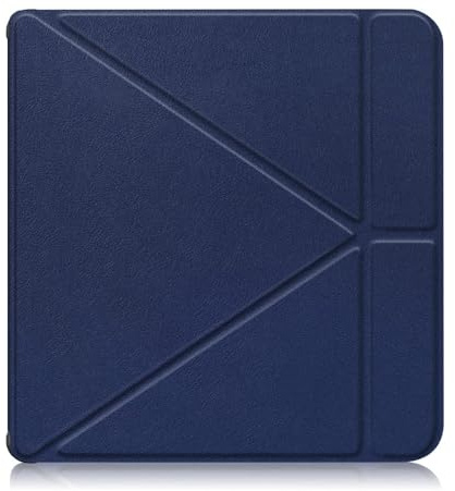 Spot ist erhältlich für Tolino Vision 5 eBook Schutzhülle aus Leder Vision5 Transformers Schutzhülle (Blau)
