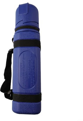 Zilimontt Schweißstab-Aufbewahrungsrohrbehälter, Köcher MMA ARC Elektrodenhalter, 4,5/6,5 kg Kapazität, Feuchtigkeitsschutz, mit Trageclip, Messskala (klein)