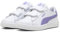 PUMA Sneakers Smash 3.0 Leather V da Bambini 31 White Lavender Alert Purple