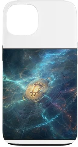 Bitcoin Universum All Weltall Erde Welt Hülle für iPhone 13