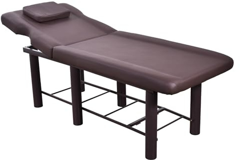 Table de massage professionnelle haute performance - Table de spa avec réglable - Lit en cire - Supporte jusqu'à 200 kg - Lit robuste - Accessoire de massage pour les patientes enceintes