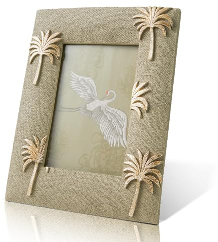 DN DECONATION Bilderrahmen Gold Vintage 10x15 cm rechteckiger Fotorahmen
