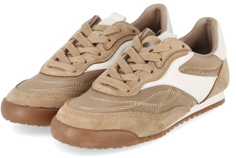 BULLBOXER 6DD1470101 3600 Damen Sneaker Low Synthetik, Leder & Textil in braun - Gr. 40