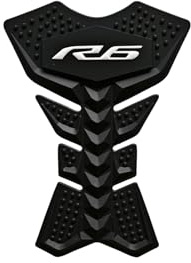 Für Yamaha YZF R6 2008–2016 Modelle, Motorrad-Gummi-Tankpads, rutschfeste Seitenaufkleber, Schützendes Motorrad-Zubehör