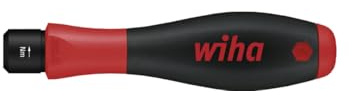 Wiha präziser Drehmoment-Schraubendreher TorqueFix® fest voreingestellte Drehmomentbegrenzung (26053) 5,0 Nm, 4 mm für kontrolliertes Verschrauben in festem Anwendungsbereich, hörbares Klicksignal beim Erreichen des Drehmomentwerts