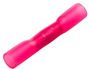 HELLA 8KW 732 579-003 Leitungsverbinder - rot - von: 0.5mm² - bis: 1.0mm² - Stoßverbinder