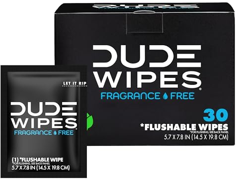 Dude Products Dude Wipes Box of 30