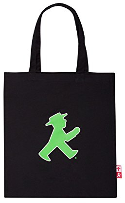 AMPELMANN Stoffbeutel - Schwarzhändler Basic Geher/Steher schwarz