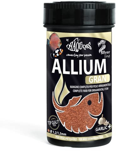 Haquoss Allium Gran Granulatfutter mit Knoblauch für Diskus 250 ml/137 gr