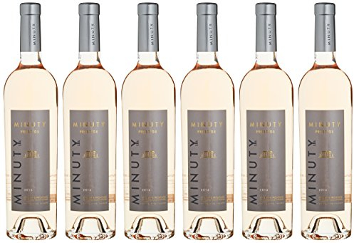 Lot de 6 Minuty Prestige Rosé Côtes de Provence 2018