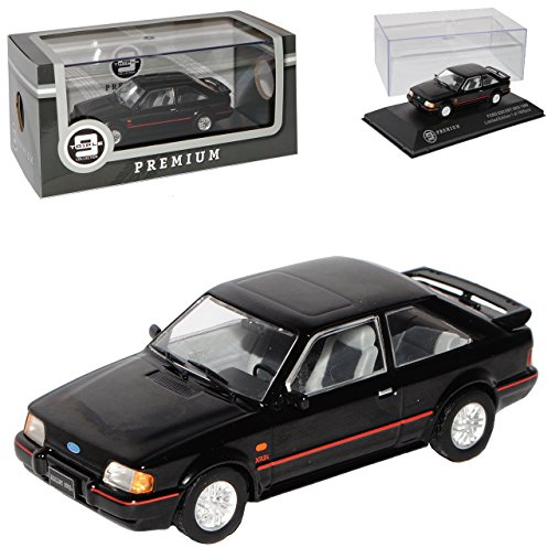 Ixo Ford Escort MKIV XR3i Schwarz 3 Türer 4. Generation 1986-1990 limitiert 1 von 1008 Triple 9 1/43 Modell Auto